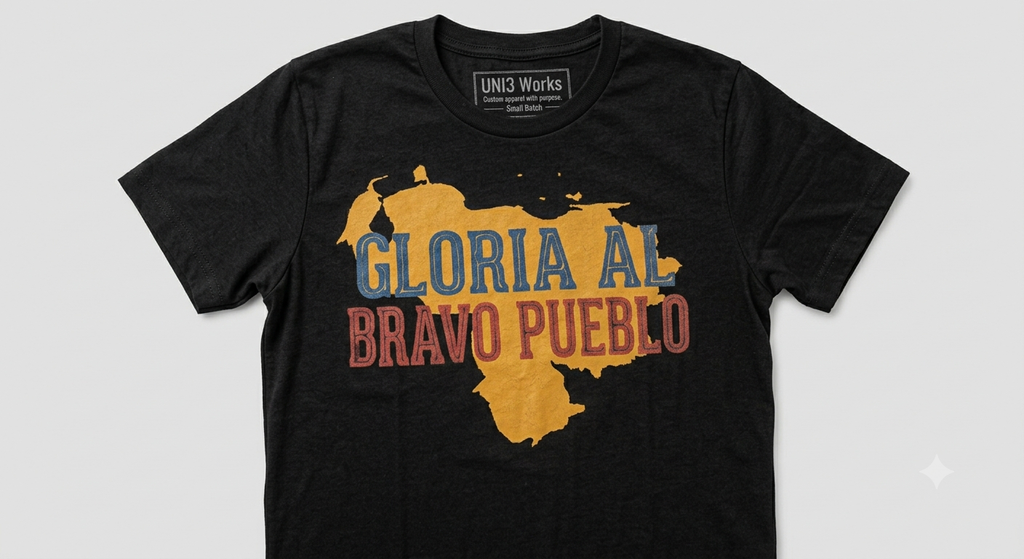 Gloria al Bravo Pueblo Design