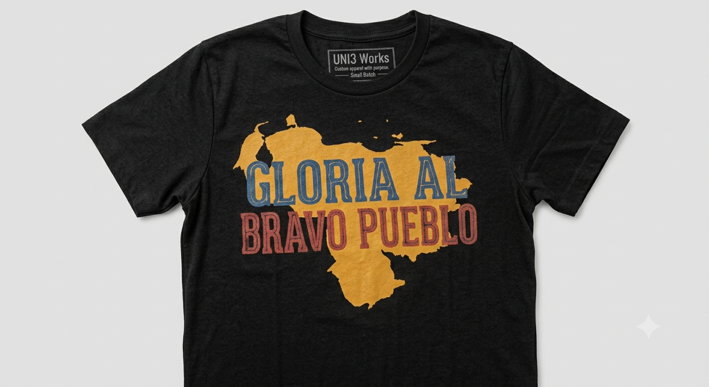 Gloria al Bravo Pueblo Design