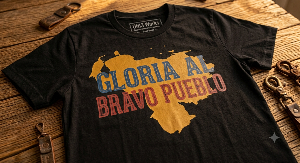 Gloria al Bravo Pueblo Design